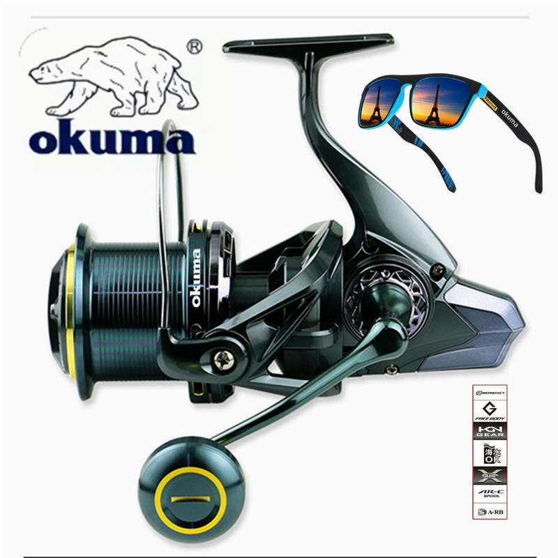 Daiwa Reel Bg - Moulinet de pêche OKUMA 9000-14000 en