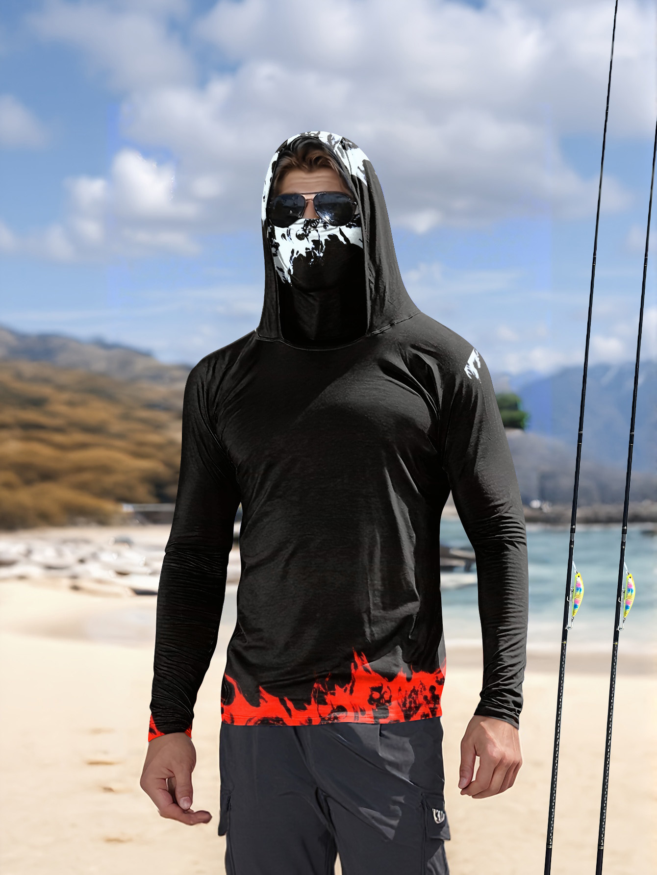 Chemise de pêche à capuche pou - Fishing Hoodie avis et prix