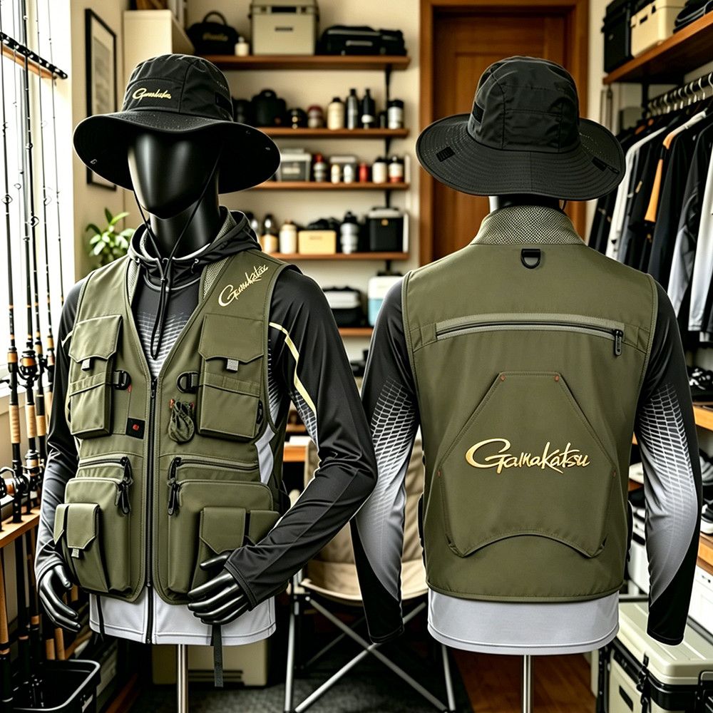Gamakatsu Gilet de pêche multi - Fishing Vest avis et prix