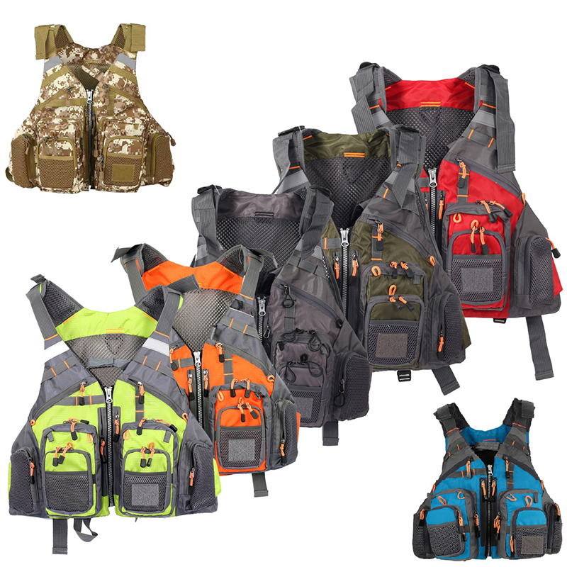 Gilet de pêche multifonctionne - Fishing Vest avis et prix